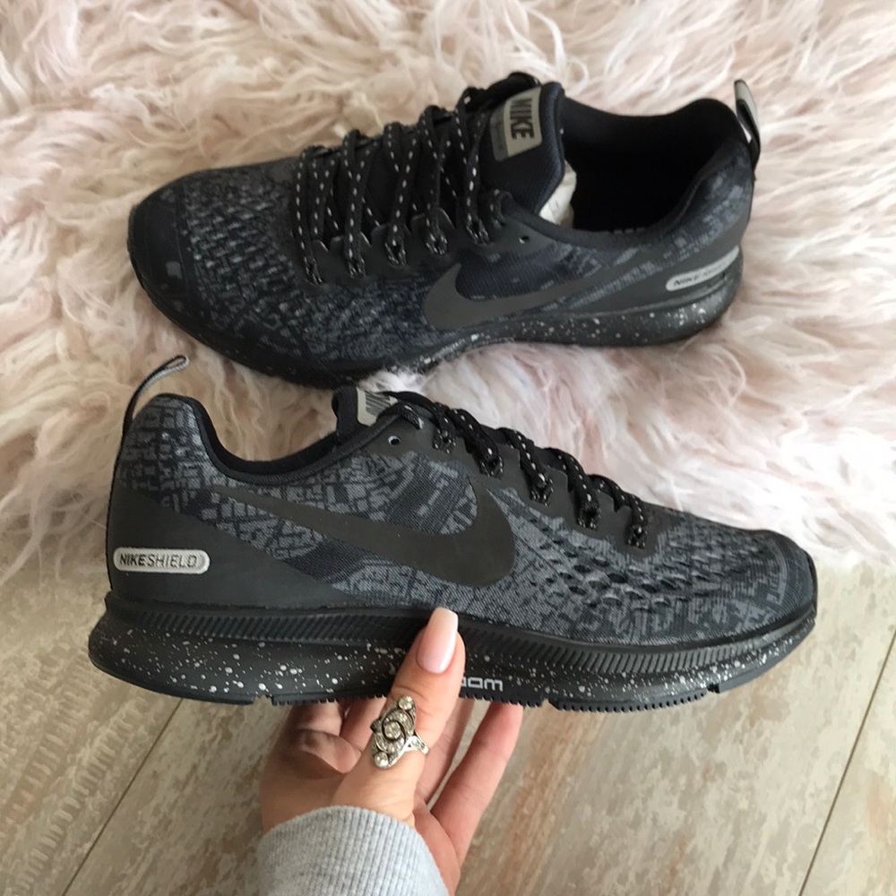 NWT🖤Nike shield Zoom Pegasus 34 - Picture 5 of 7